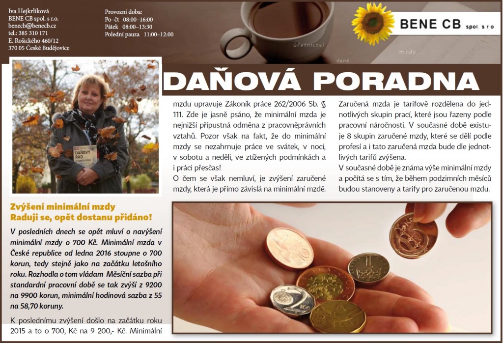 Minimální mzda