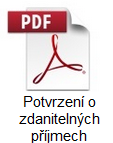 Povtvrzení o zdanitelných příjmech
